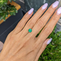 1.28 Ct. Emerald from Zambia Life Style