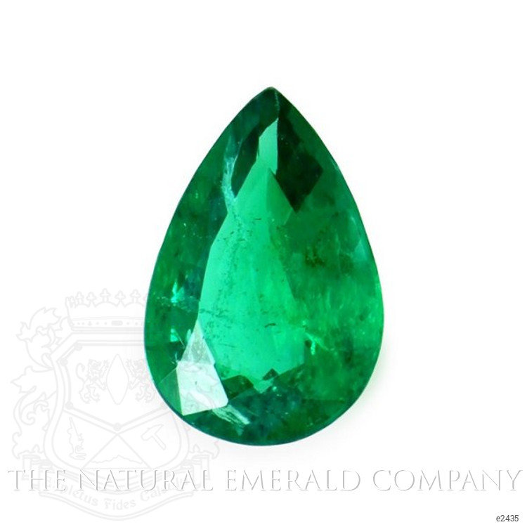 Emerald Pendant 1.64 Ct. 18K White Gold