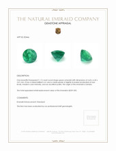 1.13 Ct. Emerald from Zambia Appraisal