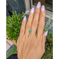1.13 Ct. Emerald from Zambia Life Style