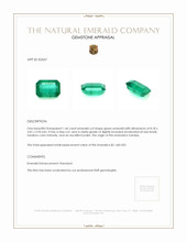 1.46 Ct. Emerald from Zambia Appraisal