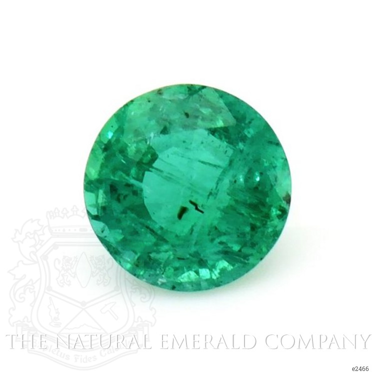 Antique Style Emerald Ring 0.67 Ct., 18K Yellow Gold