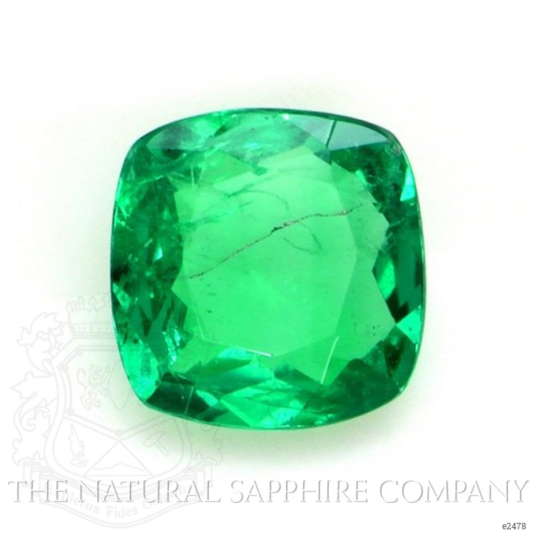  Emerald Ring 0.64 Ct., 18K Yellow Gold