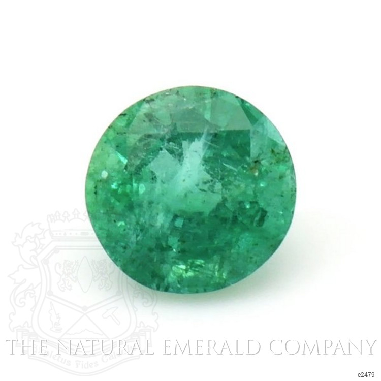  Emerald Ring 0.75 Ct., 18K White Gold