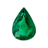 Emerald Pendant 1.72 Ct. 18K Yellow Gold Combination Stone