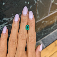 1.86 Ct. Emerald from Zambia Life Style