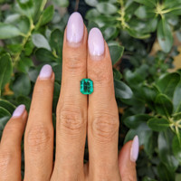 1.86 Ct. Emerald from Zambia Life Style