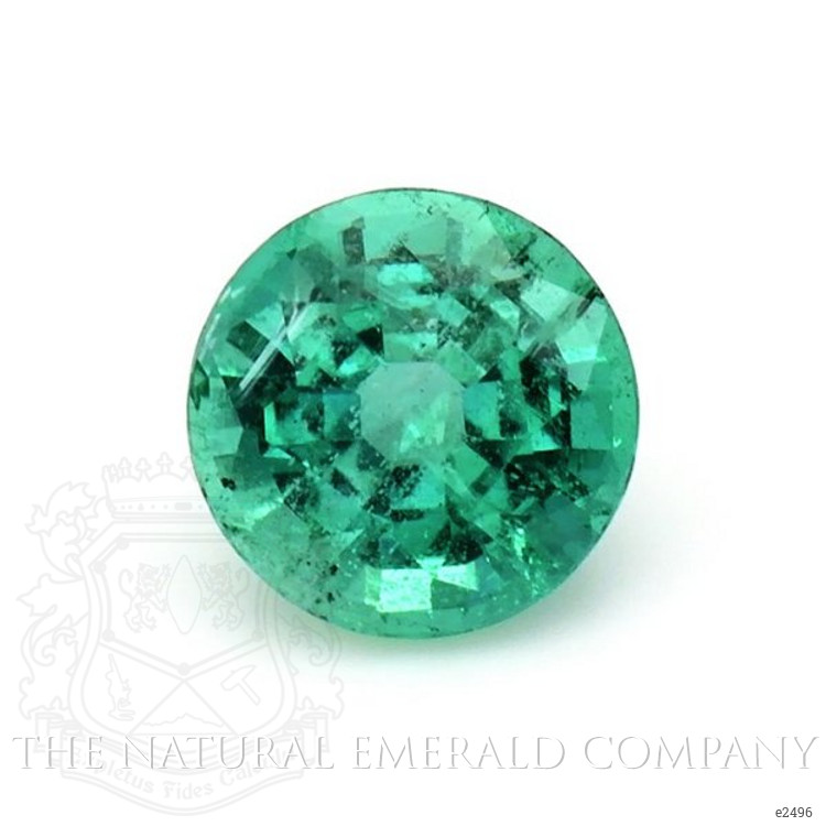  Emerald Ring 0.90 Ct., 18K White Gold