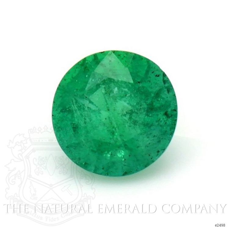 Emerald Pendant 0.99 Ct. 18K White Gold