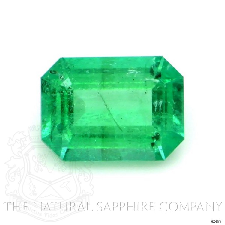  Emerald Ring 0.75 Ct., 18K Yellow Gold