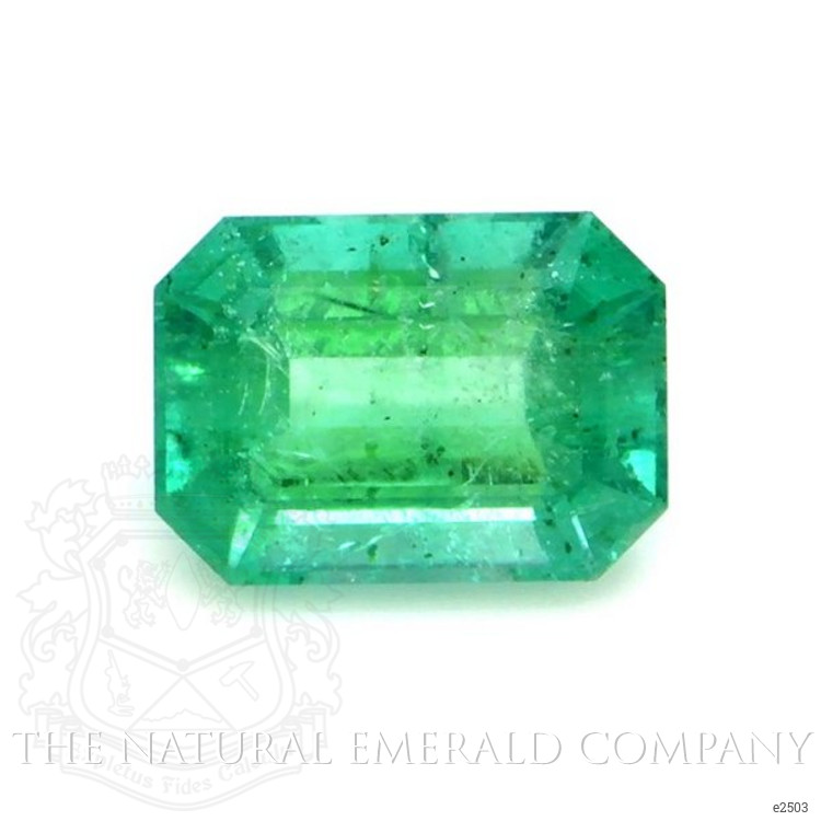  Emerald Ring 0.91 Ct. 18K Yellow Gold