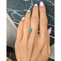 0.89 Ct. Emerald from Zambia Life Style