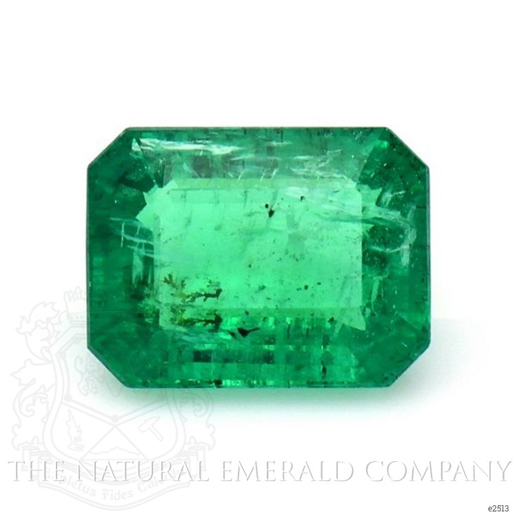  Emerald Pendant 2.19 Ct., 18K White Gold