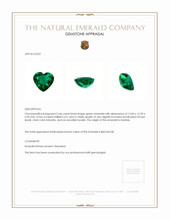 5.46 Ct. Emerald from Zambia Appraisal