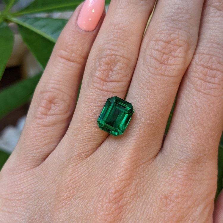 4 carat deals emerald ring