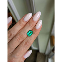 3.06 Ct. Emerald from Colombia Life Style