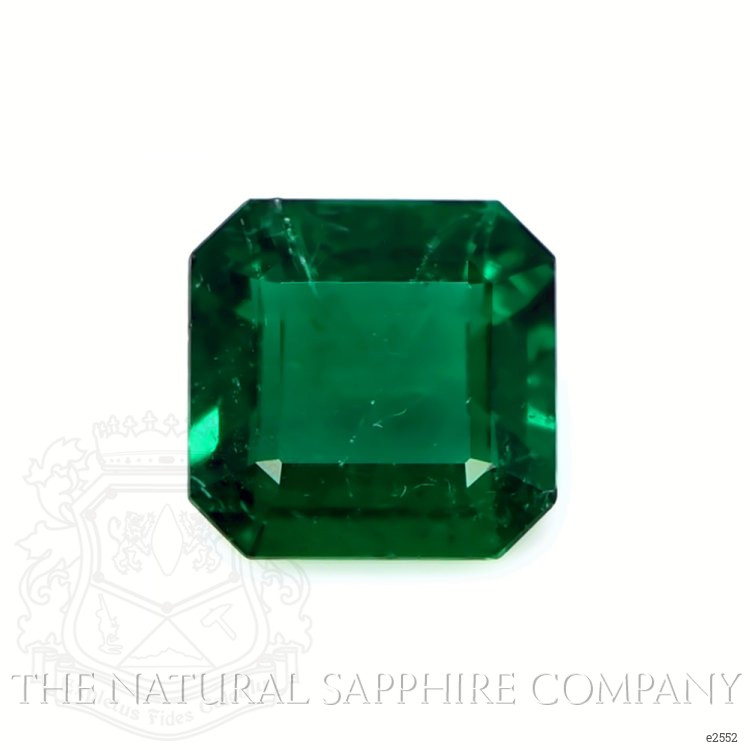 Pave Emerald Ring 3.09 Ct., 18K Yellow Gold