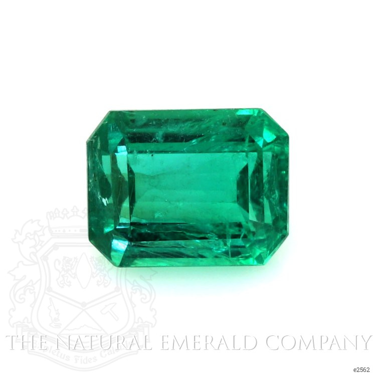  Emerald Pendant 2.51 Ct. 18K White Gold