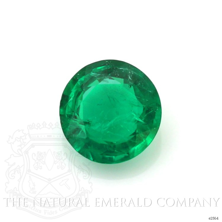 Emerald Pendant 1.08 Ct. 18K White Gold