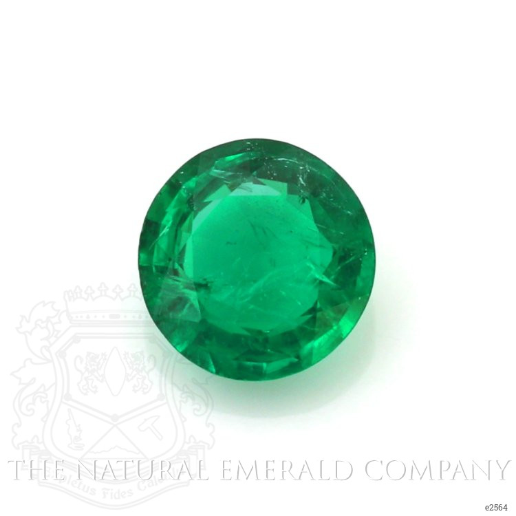 Pave Emerald Ring 1.08 Ct., 18K Yellow Gold