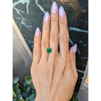 2.42 Ct. Emerald from Zambia Life Style