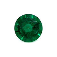 Accent Stones Emerald Necklace 4.10 Ct., 18K White Gold Combination Stone