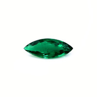  Emerald Pendant 2.57 Ct., 18K White Gold Combination Stone