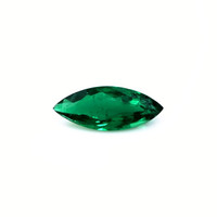 Vedic Emerald Ring 2.57 Ct., 18K Yellow Gold Combination Stone