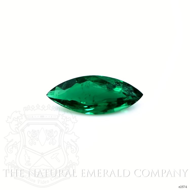 Pave Emerald Pendant 2.57 Ct., 18K Yellow Gold