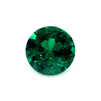  Emerald Ring 1.45 Ct. 18K Yellow Gold Combination Stone