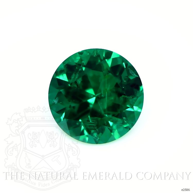 Emerald Necklace 1.74 Ct. 18K White Gold