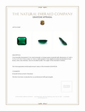 7.64 Ct. Emerald from Zambia Appraisal