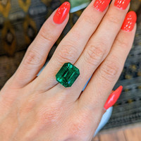 9.21 Ct. Emerald from Zambia Life Style