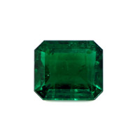 Emerald Ring 8.56 Ct. 18K Yellow Gold Combination Stone