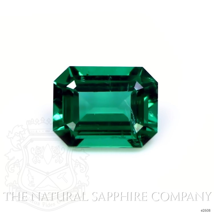 Accent Stones Emerald Pendant 1.40 Ct., 18K Yellow Gold