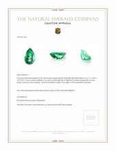 0.40 Ct. Emerald from Zambia Appraisal