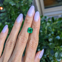 2.79 Ct. Emerald from Zambia Life Style