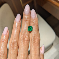 2.79 Ct. Emerald from Zambia Life Style