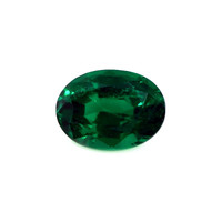  Emerald Ring 3.64 Ct., 18K Yellow Gold Combination Stone