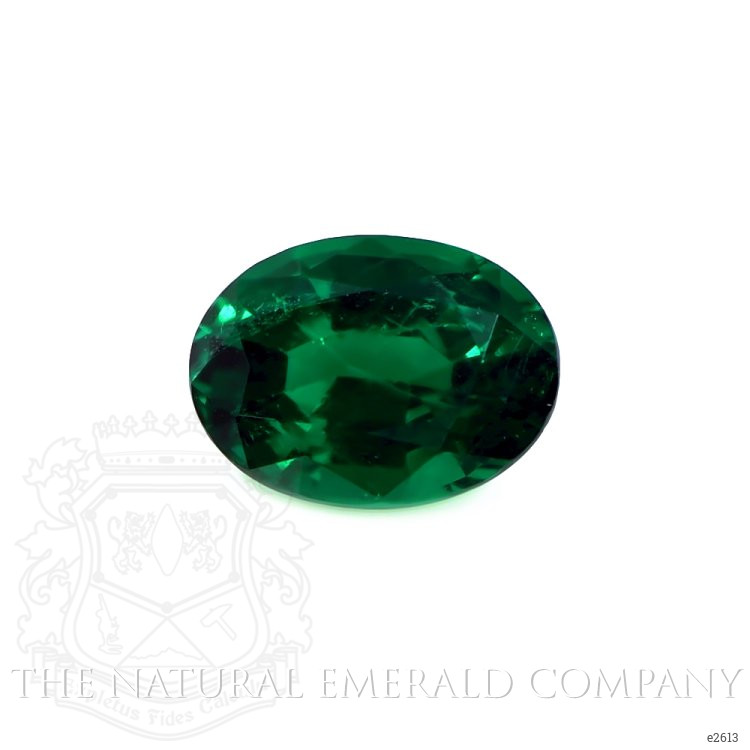  Emerald Pendant 3.64 Ct. 18K White Gold