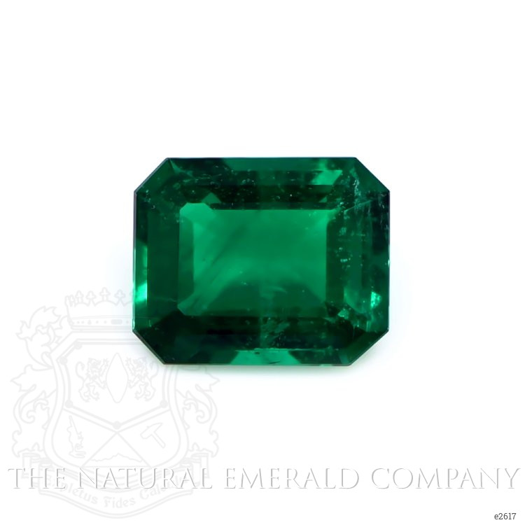 Pave Emerald Ring 2.43 Ct., 18K Yellow Gold