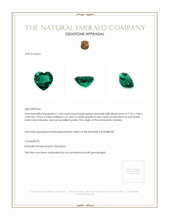 1.60 Ct. Emerald from Zambia Appraisal