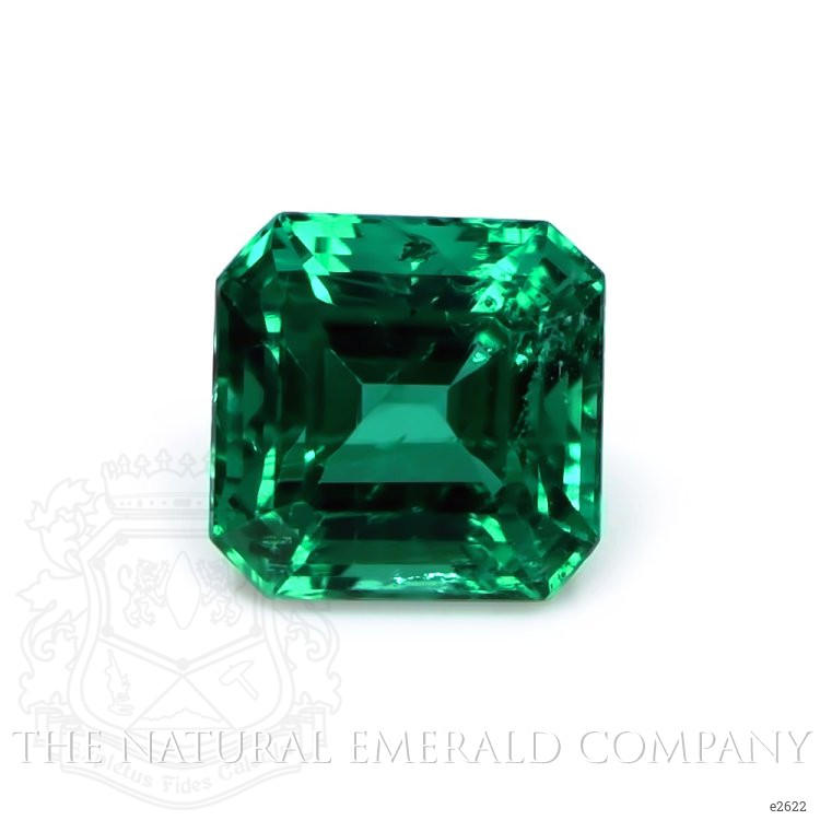 Three Stone Emerald Ring 1.97 Ct., 18K Yellow Gold