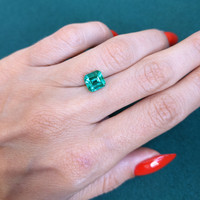 1.97 Ct. Emerald from Zambia Life Style