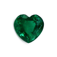  Emerald Necklace 4.79 Ct. 18K White Gold Combination Stone