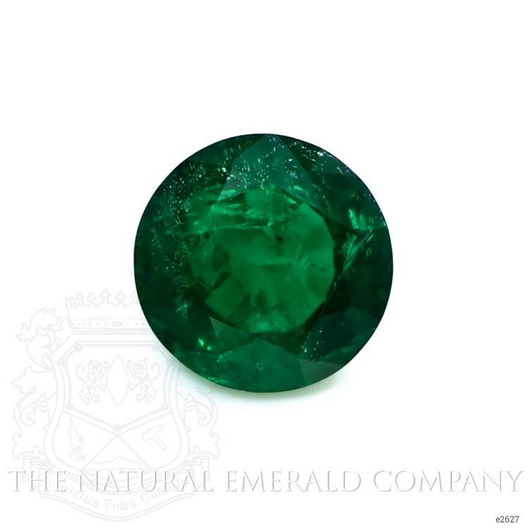 Pave Emerald Ring 5.73 Ct., 18K Yellow Gold