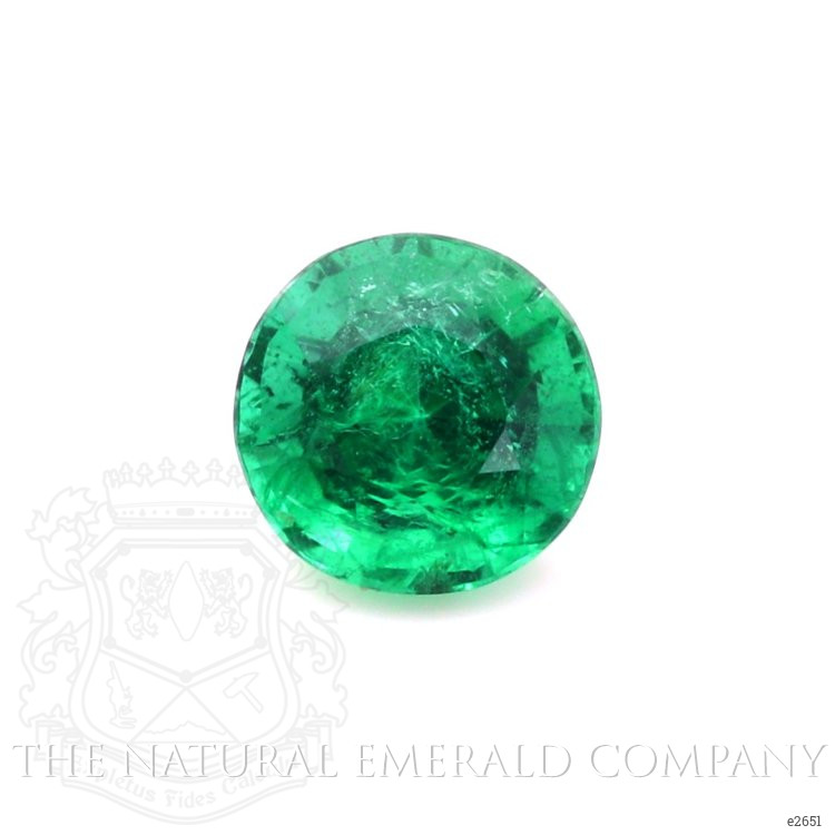 Pave Emerald Ring 1.18 Ct., 18K Yellow Gold