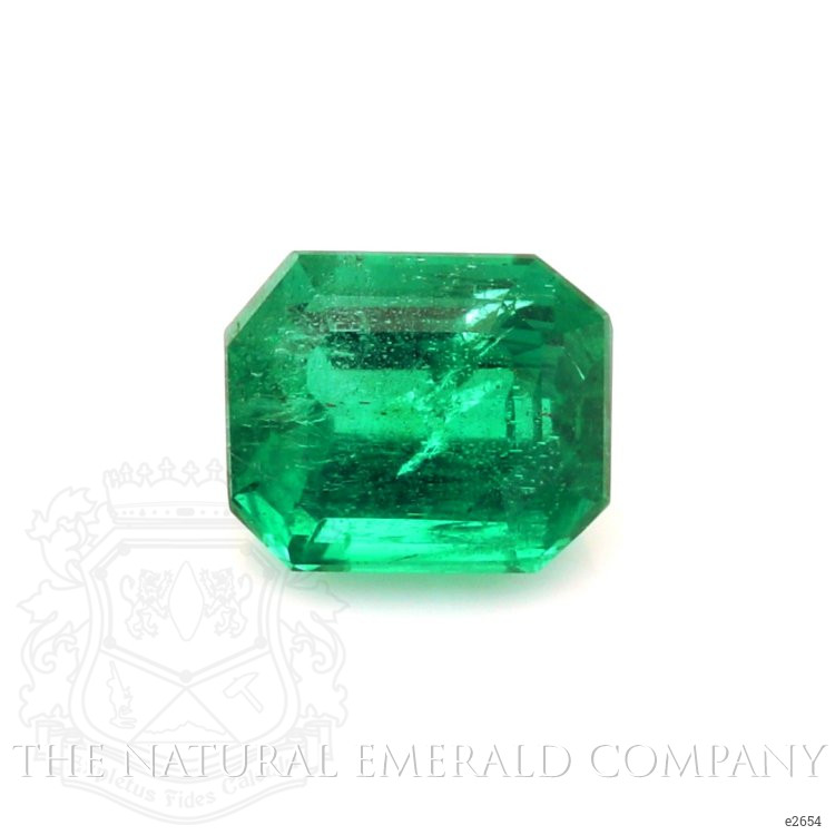  Emerald Ring 1.87 Ct. 18K White Gold