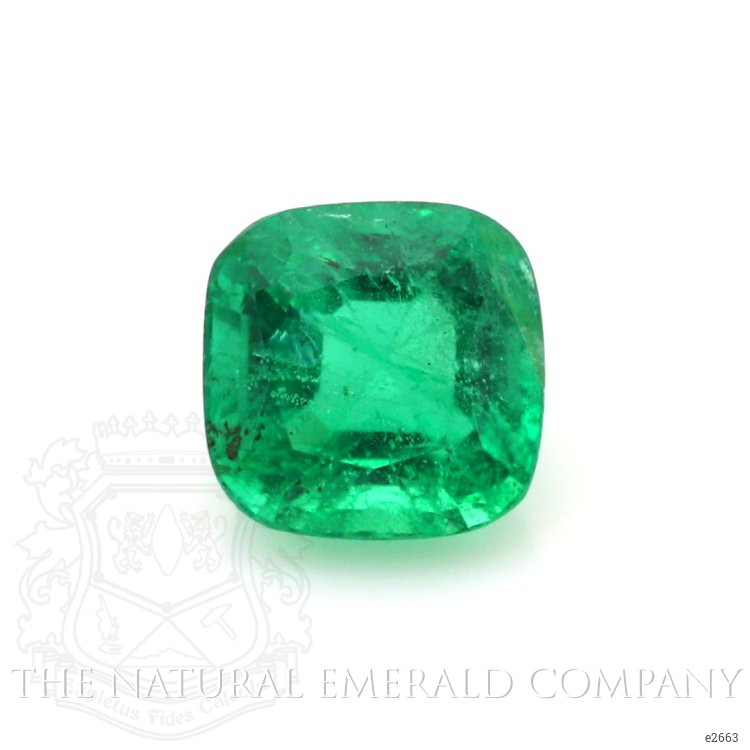  Emerald Ring 1.65 Ct. 18K White Gold