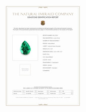 0.49 Ct. Emerald from Zambia Scan Report